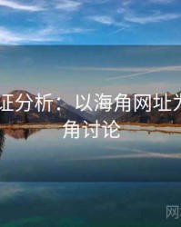 2025实证分析：以海角网址为例，海角讨论