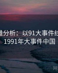 2025定量分析：以91大事件线路为例，1991年大事件中国