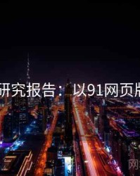 2025研究报告：以91网页版为例