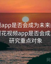探花视频app是否会成为未来的研究重点？，探花视频app是否会成为未来的研究重点对象