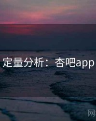 定量分析：杏吧app