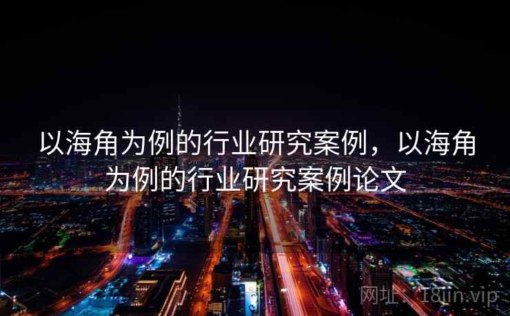 以海角为例的行业研究案例，以海角为例的行业研究案例论文