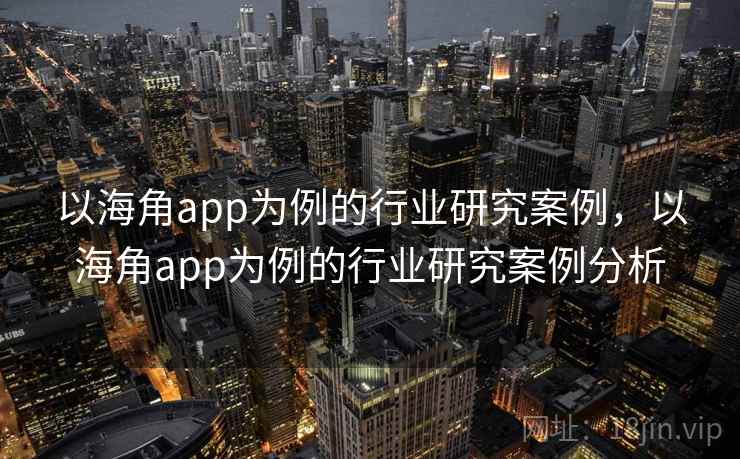 以海角app为例的行业研究案例，以海角app为例的行业研究案例分析